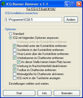 ICQ Banner Remover 1.1